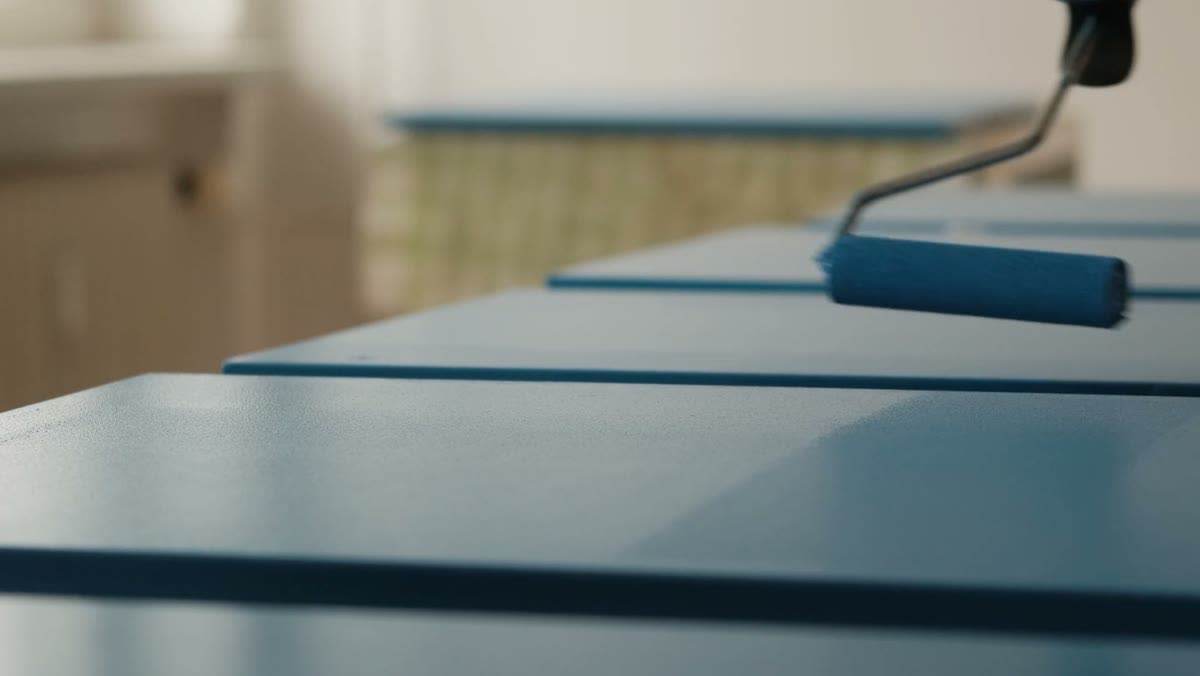 Refinishing cabinet doors