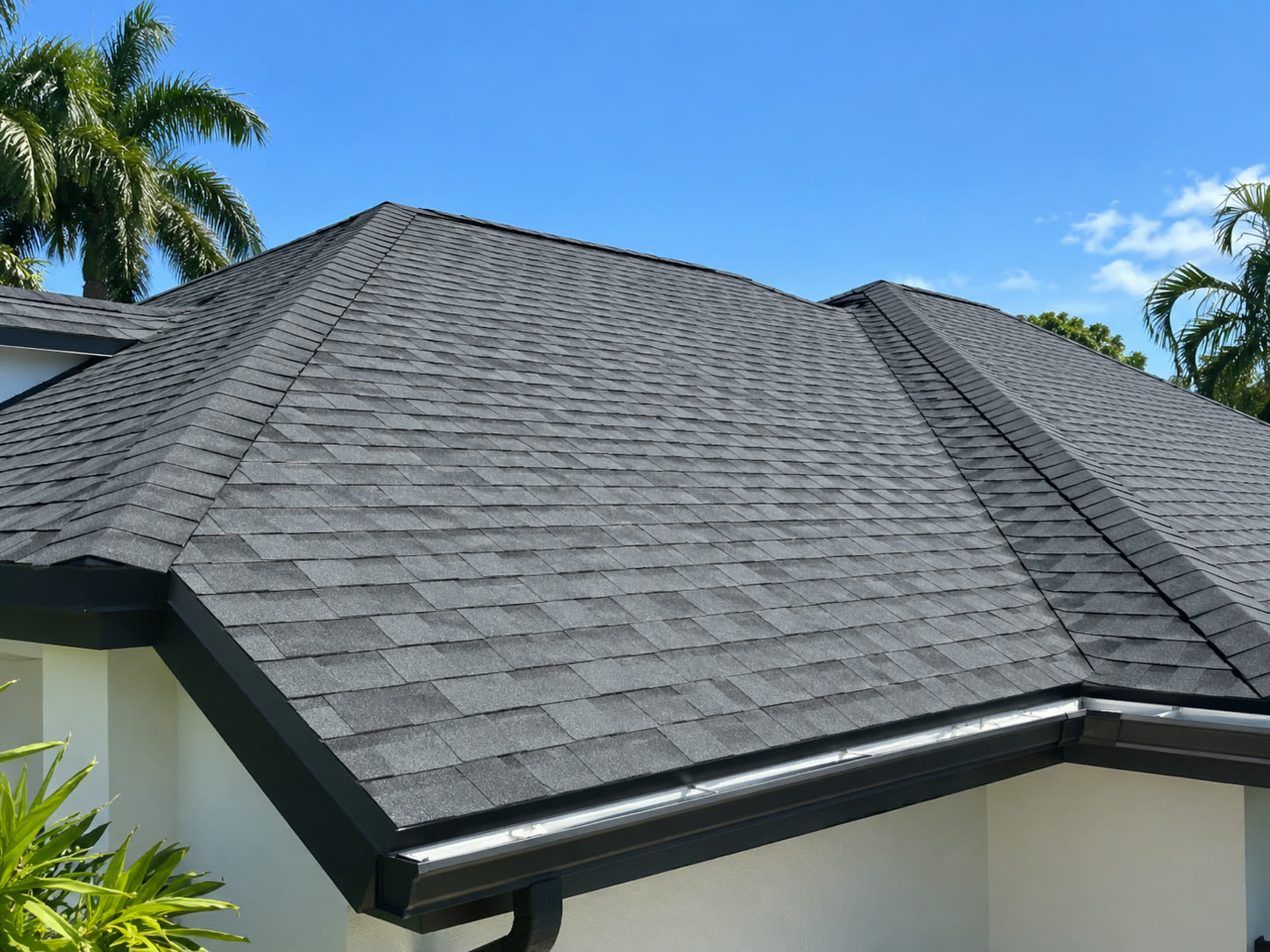 Architectural shingle roof