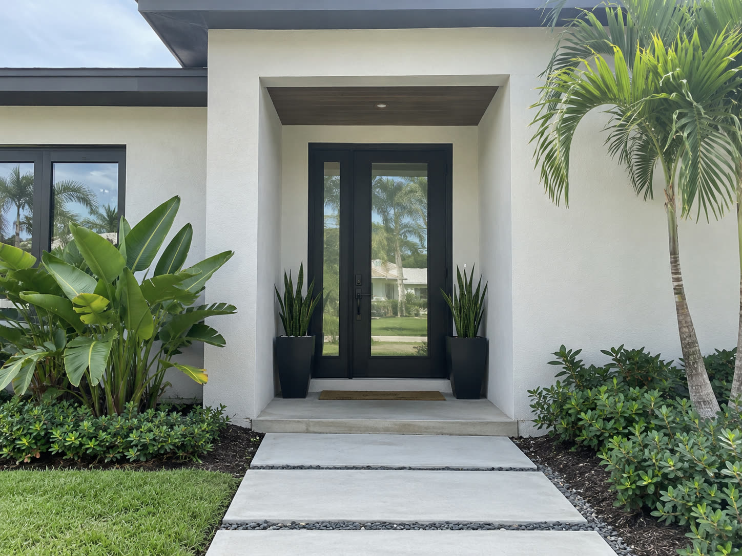 Impact front entry doors